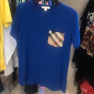 Burberry boys t shirt size 14